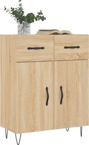 vidaXL Ντουλάπι Sonoma Δρυς 69,5 x 34 x 90 εκ. από Επεξεργασμένο Ξύλο