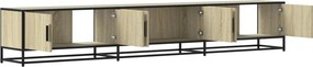 vidaXL Έπιπλο Τηλεόρασης Sonoma Δρυς 240x35x41 εκ. Επεξ. Ξύλο