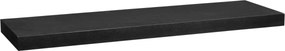 Ράφι Τοίχου (80x23.5x3.8) F-V Black 138954A