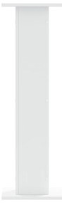 vidaXL Βάσεις Ηχείων 2 Τεμ. Λευκή 30x30x95 εκ. Επεξ. Ξύλο