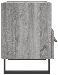 vidaXL Κομοδίνο Γκρι Sonoma 40 x 35 x 47,5 εκ. από Επεξεργασμένο Ξύλο