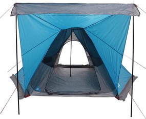 vidaXL Σκηνή Οικογενειακή Tipi 6 Ατόμων Αδιάβροχη Μπλε