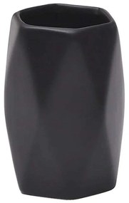 Ποτήρι Μπάνιου Πολύγωνο 06.6180103 Black Ceramic