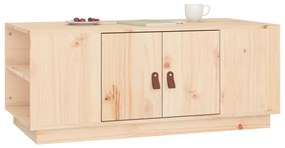 vidaXL Τραπεζάκι Σαλονιού 100 x 50 x 41 εκ. από Μασίφ Ξύλο Πεύκου