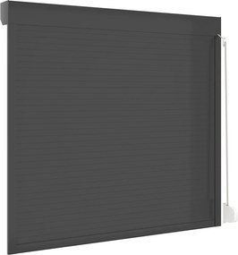 vidaXL Ρολό εισόδου Ανθρακί 160 x 150 cm Αλουμίνιο και Πολυουρεθάνη