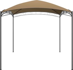 vidaXL Κιόσκι Taupe 3 x 4 x 2,65 μ. 180 γρ./μ²