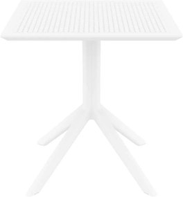 ΤΡΑΠΕΖΙ SKY ΠΟΛ/ΝΙΟΥ 70X70X74εκ. WHITE