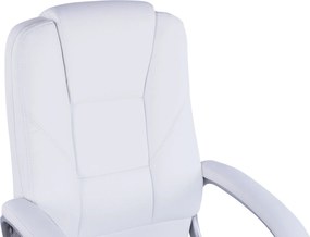 ΚΑΡΕΚΛΑ ΕΠΙΣΚΕΠΤΗ JAYA HM1144.02 PU ΛΕΥΚΟ 63x67x112Υεκ