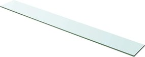 vidaXL Ράφι Πάνελ Διάφανο 100 x 12 εκ. Γυάλινο