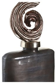 Βάζο DKD Home Decor Πολύχρωμο Αλουμίνιο Κρυστάλλινο 19 x 12 x 55 cm