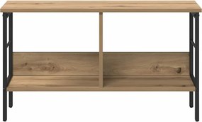 vidaXL Ράφι Βιβλίων 2 επιπέδων 82 x 32 x 47 εκ. Επεξεργασμένο Ξύλο
