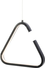 Φωτιστικό Οροφής LED Aca Euclid2 V29LEDP23BK Black