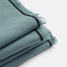 Σετ 4 πετσέτες φαγητού από λινό  βαμβάκι, Menorca