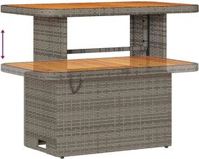 vidaXL Σετ Καναπέ Κήπου με μαξιλάρι 12 pcs Γκρι