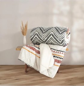 Stewehome Πάπλωμα διπλό από βελούδο Μπεζ 195x215 cm