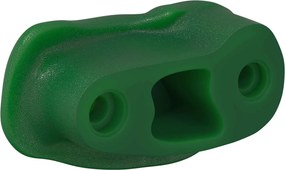 vidaXL Βάσεις αναρρίχησης 2 τεμ. Πράσινο 100 x 67 x 43 mm PP