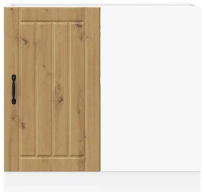 vidaXL Ντουλάπι βάσης νεροχύτη "Lucca" Artisan Oak Engineered Wood
