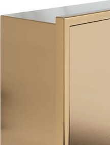 vidaXL Εσοχή Ντους Βουρστ. Χρυσό 62x32x9 εκ. Αν. Ατσάλι