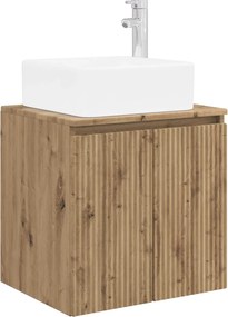 vidaXL Σετ Ντουλαπιών Μπάνιου 4 pcs Artisan Δρυς Επεξεργασμένο Ξύλο