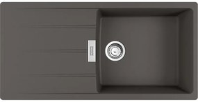 Franke Centro CNG 611-100 Ένθετος Γρανιτένιος Νεροχύτης 60cm Slate Grey