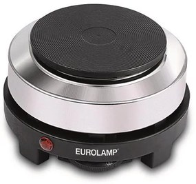 Eurolamp Ηλεκτρική Εστία Μονή 500 Watt Με Θερμοστάτη Και 5 Ταχύτητες Ανοξείδωτο 300-70035