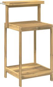 vidaXL Εξωτερικός Πάγκος Φυτείας 56,5 x 48,5 x 107 εκ