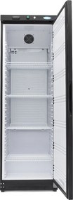 Fridge - 400L - 4 Adjustable Shelves - Black