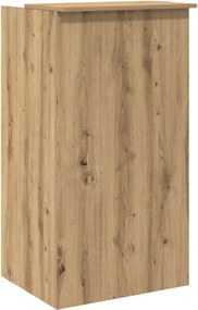 vidaXL Γραφείο υποδοχής 55x50x103,5 εκ. Επεξεργασμένο Ξύλο