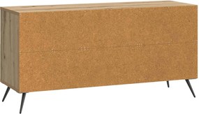vidaXL Ντουλάπι TV Artisan Δρυς 102 x 34,5 x 50 εκ. Επεξεργασμένο Ξύλο