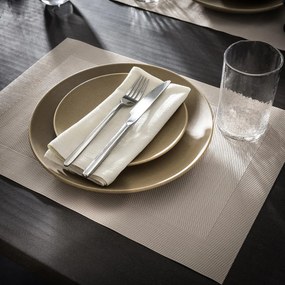 Σουπλά & Πετσέτες Φαγητού (Σετ 8τμχ) Gofis Home Waverly Shell Beige 132/06