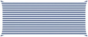 vidaXL Πανί σκιάς Μπλε και άσπρο 6 x 2,5 μ 100% Πολυέστερ Οξφόρδη