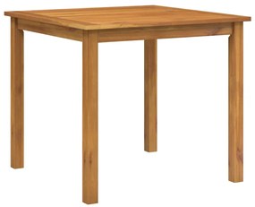 vidaXL Σέτ φαγητού για κήπο 3 pcs Μπεζ Στερεό Ξύλο Ακακίας