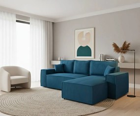 Γωνιακός καναπές Malaga mini I-Petrol-Δεξιά