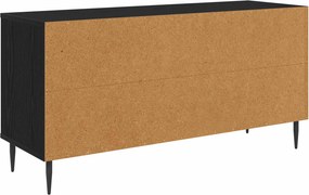 vidaXL Ντουλάπι TV GOTHA 102 x 33 x 51 εκ Μαύρη Δρυς