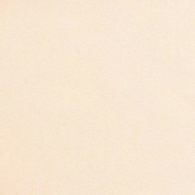 vidaXL Κουνιστή Πολυθρόνα Κρεμ Υφασμάτινη