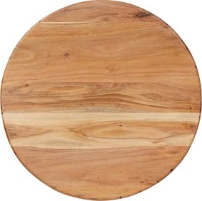 vidaXL Τραπεζάκια Καφέ Στερεών 2 τμχ. Καφέ Ø 50 x 40 εκ