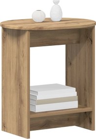 vidaXL Τραπεζάκι Πλευράς Artisan Δρυς 50 x 39,5 x 55 εκ