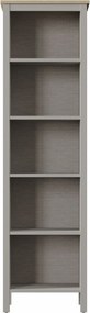 Βιβλιοθήκη Γκρι / Δρυς PECE 50x39.5x179.5