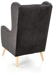 CHESTER leisure chair, color: anthracite (fabric 17. Charcoal) DIOMMI V-PL-CHESTER_2-FOT-ANTRACYTOWY