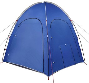 vidaXL Πισίνα Σκηνή με στέγη Αζούρ μπλε 366 x 305 x 231 cm Πολυεστέρας