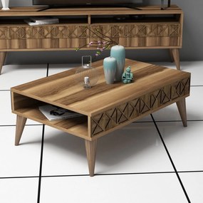 Coffee Table Line - Walnut Walnut