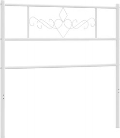 vidaXL Ανταλλακτικό κεφαλάρι Λευκό 100 εκ. Μεταλλικό