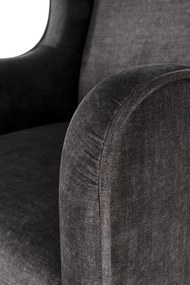 CHESTER leisure chair, color: anthracite (fabric 17. Charcoal) DIOMMI V-PL-CHESTER_2-FOT-ANTRACYTOWY