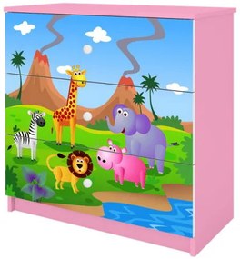 Συρταριέρα Babydreams Cartoon-Roz-Safari