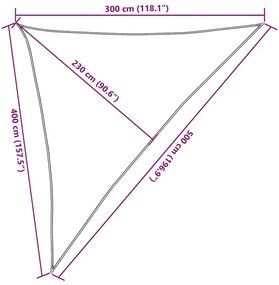 Πανί Σκίασης Ανοιχτό Πράσινο 3 x 4 x 5 μ. από HDPE 160 γρ./μ² - Πράσινο