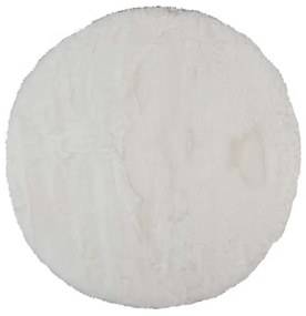 Στρογγυλό Χαλί Γούνινο (Φ120) Βιοκαρπέτ Cloud Natural 16
