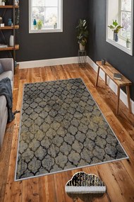 Χαλί Hmnt603 474HFT1248 Grey-Gold Conceptum Hypnose 80X150cm