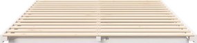 vidaXL Σκελετός Κρεβατιού Λευκό 140 x 210 cm Στερεά ξυλεία πεύκου