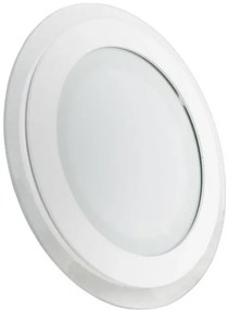 LED Πάνελ mini V-TAC 18W στρογγυλό Γυαλί Ψυχρό Λευκό 4759
