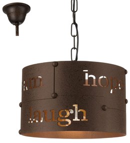 Φωτιστικό Οροφής Coldingham 49734 Rust Eglo Metal